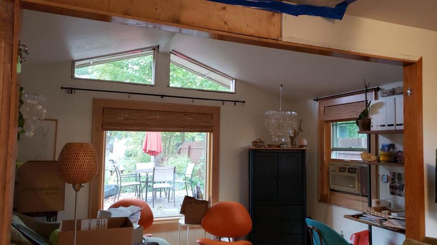 Storm Damage Restoration After a Tree Fell Through the Roof