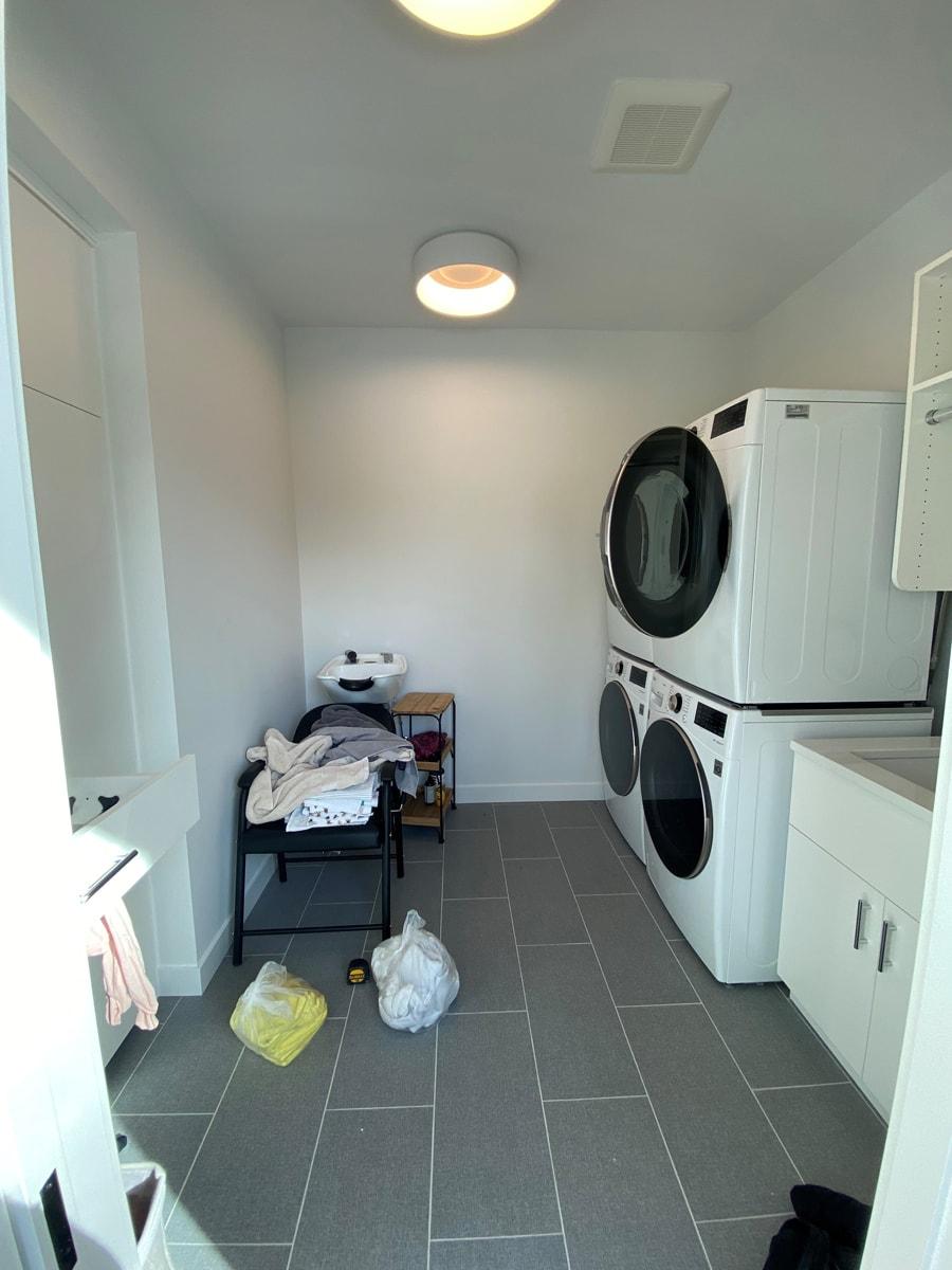 Dryer Fire Laundry Room Restoration