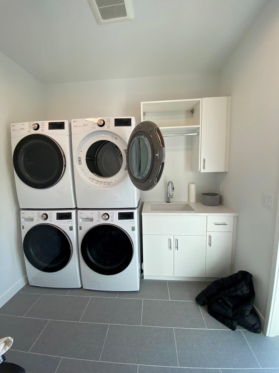 Dryer Fire Laundry Room Restoration