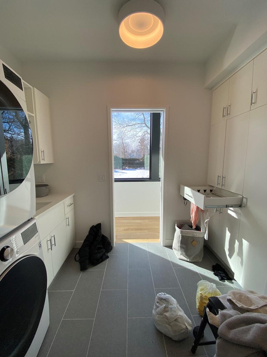 Dryer Fire Laundry Room Restoration