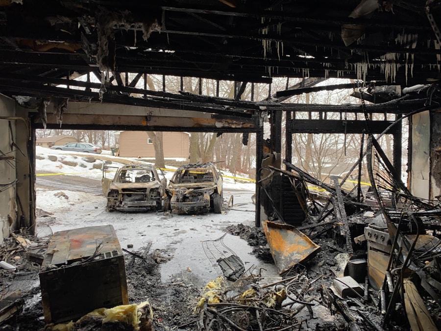 Monticello Fire Damage Restoration After a Garage Fire