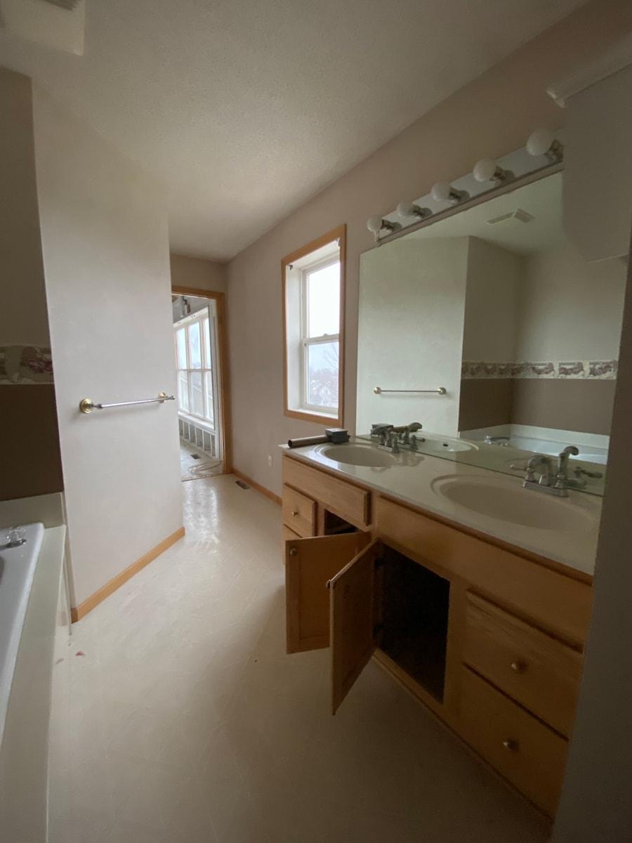 Primary Bathroom Fire Restoration