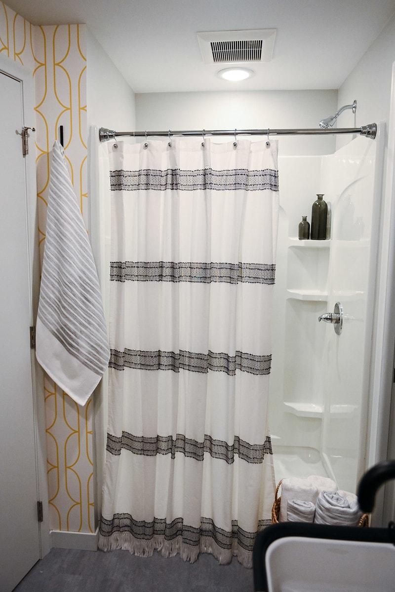 Sewer Backup Restoration in a Basement Bathroom & Laundry