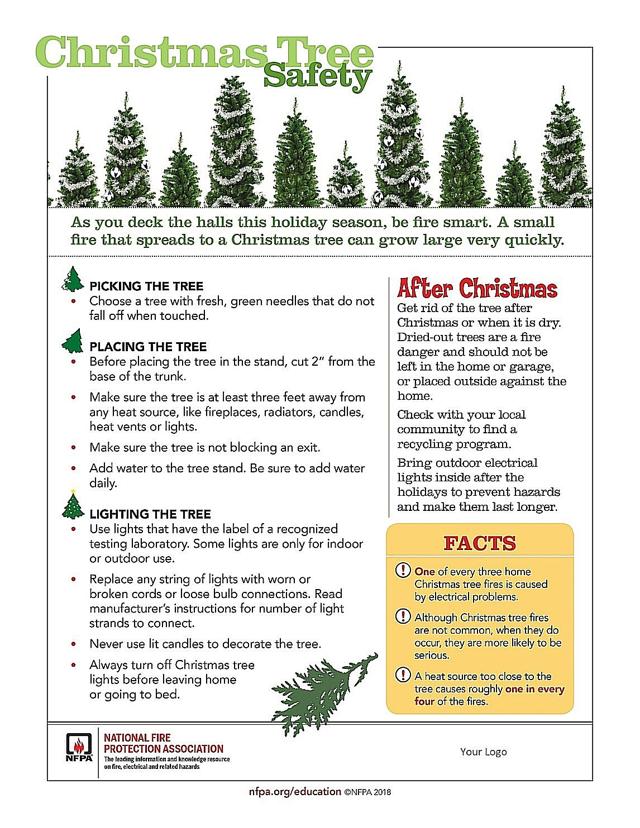 Christmas Tree Safety Tips